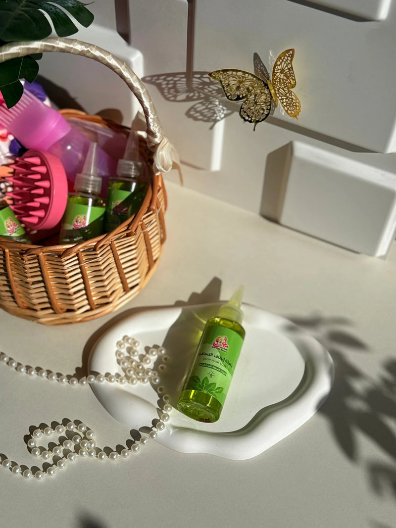🌿 خلطة السبع زيوت لإيقاف تساقط الشعر – 100ml